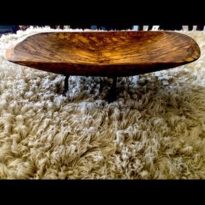 Rustic Large Dough Bowl